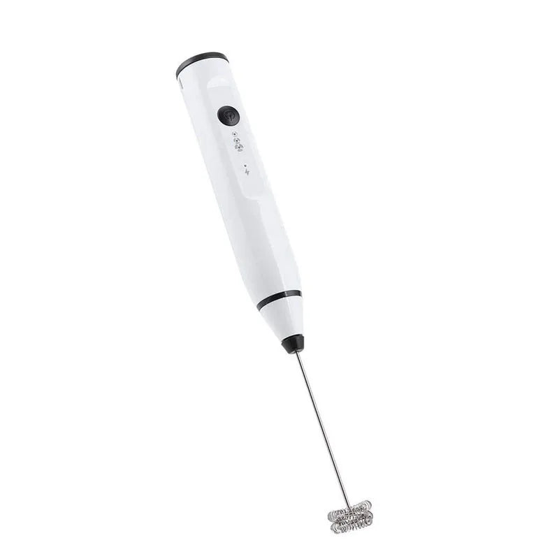 Create Café-Style Drinks with This Mini Handheld Milk Frother"