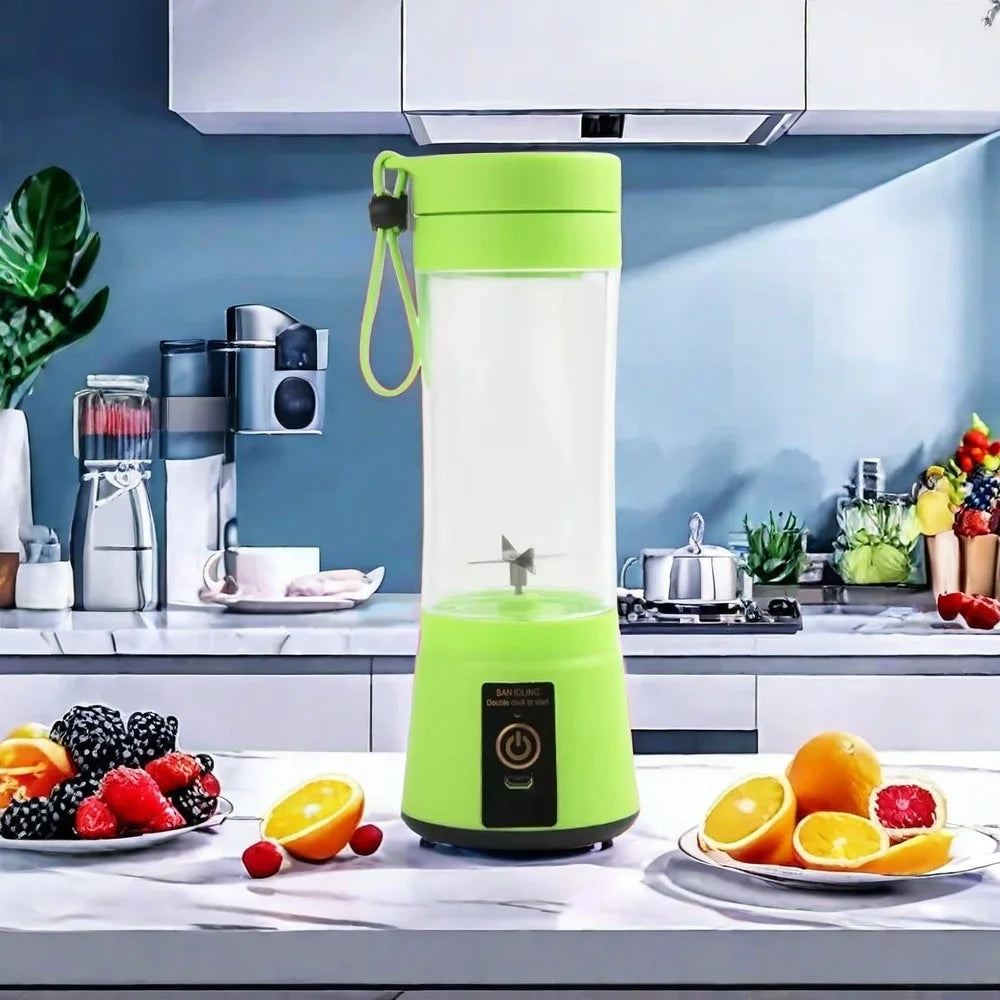 "Electric Juicer with USB Charging: Perfect for Fresh Orange & Lemon Blends"