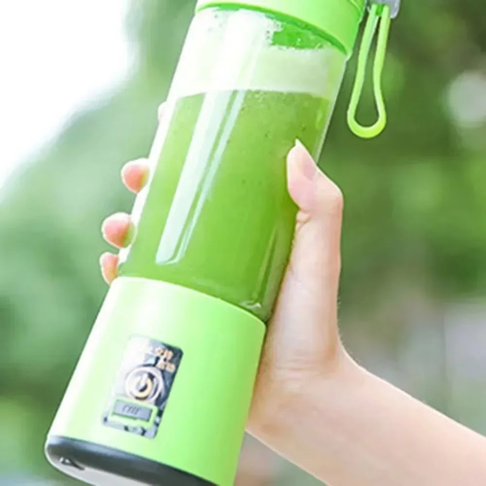 Blade Portable Juice Blender - USB Rechargeable Mini Bottle for Fresh Juices"