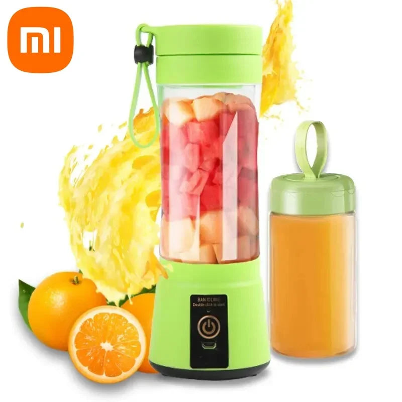 Fresh Fruit Juices Anytime: Xiaomi Electric Mini Juicer with Rechargeable Batter